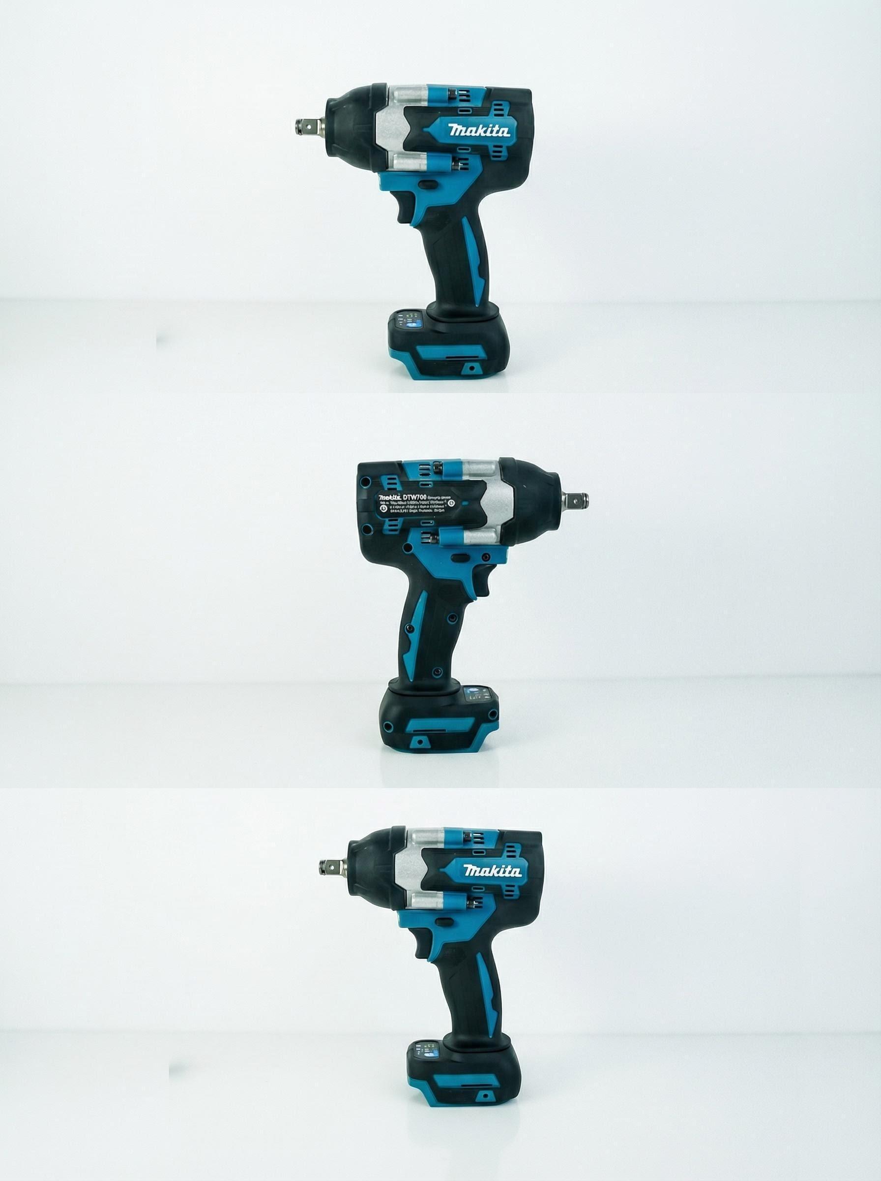 Makita 700 1/2 In Impact Wrench High Torque 1000 Nm Breakaway for Construction and Equipment Assembly Use