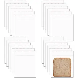 Clear Resealable Cellophane Bags 500 Count 6" x 6" Square Cello Cookie Bags Self Sealing OPP Bags for Bakery Pastry Candy Snacks  Crafts Cards Gifts Small Business