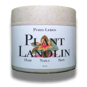 Pures Leben Plant Lanolin + Hair Skin Nails + Hydrating Moisturizer Replenish + Body Massage  butter +  Skin Repair +  Organic +  Sensitive + Skincare + Haircare + Nails
