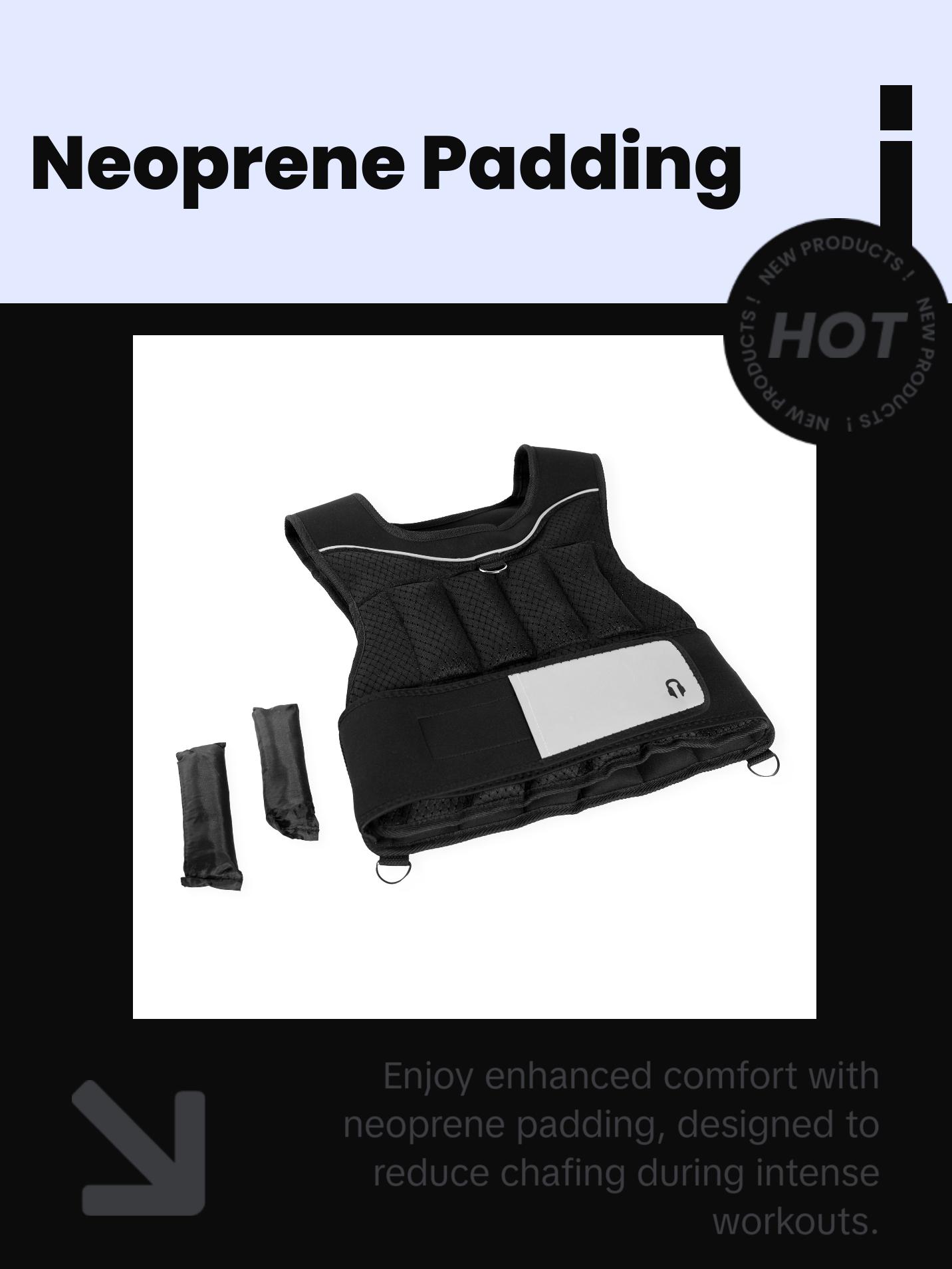 20 Lb. Adjustable Weighted Vest