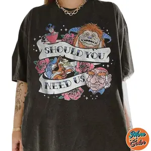 Should You Need Us Vintage Shirt, Labyrinth Sweatshirt, Cotton Unisex T-shirt, Crew Neck, Size S- 3xl, Menswear Top, Womenswear Top Underwear Streetwear