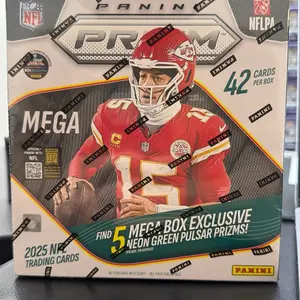 2025 Prizm Football Mega Box