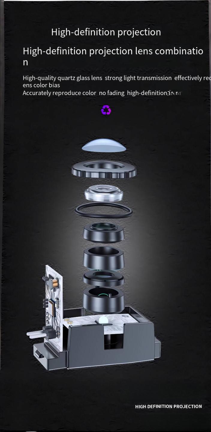 2pcs(High brightness and ultra-clear)Shadow Lights LED Door Logo Projector forCadillac SRX CT6 XTS ATS XT4 XT5 XT6 Dual PlugPuddle Lights for Cadillac Welcome CourtesyLights Auto Accesories