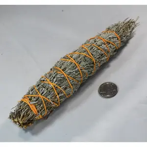 Natural Incense - Large Desert Sage Smudge Stick (8-inch) from Taos, New Mexico smudge stick