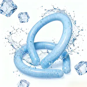 Neck Cooling Ring, Reusable Cooling Neck Wrap for Outdoor Activities, Running, Gardening, Sports & Summer Travel, Lightweight Cooling Wear,Blue