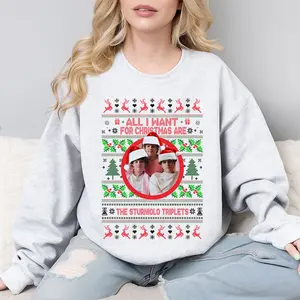 All I Wan For Christmas Are The Sturniolo Triplets TShirt Sweatshirt Hoodie For Women - For Men, Christmas Gift