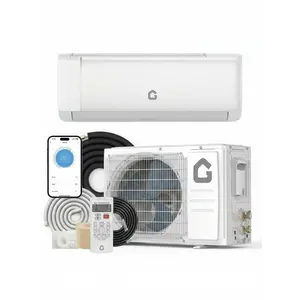 Garvee 12000 BTU Ductless Mini Split Air Conditioner Heat Pump, 110V WiFi Enabled, SEER 20 Series, JF Model