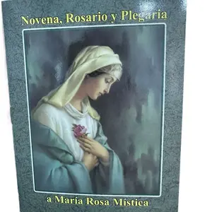 Mystic Rose Novena Rosary & Plead Booklet Spanish Edition- Rosa Mistica Novena, Rosario y Plegaria