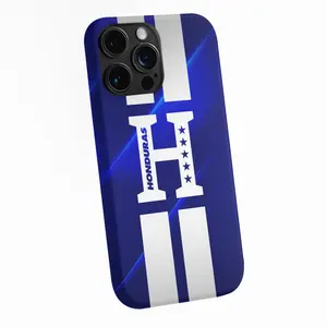 Honduras "H" Phone Case – Premium Shock-Resistant Durable Material & Catracho Style Protection