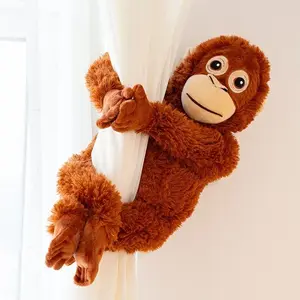 Hugging Orangutan Plush Set Viral Fluffy Monkey Stuffed Animal Cute Couple Gift for Kids & Animal Lovers