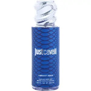 Just Cavalli Vibrant Aqua By Roberto Cavalli Hair & Body Mist 8.45 Oz For Women