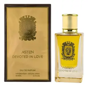 Asten Perfume ASTEN DEVOTED IN LOVE EDP 100ML with Candied Lemon Panna Cotta Rum Orange Blossom & Vanilla Notes