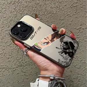 Phone case: Popular classic exciting adventure anime comics, great voyage exploration Three-sword swordsman phone case Suitable for iPhone 17 16e 16 15 14 13 12 11  Pro Max Air X XR XSMAX 8 7 Plus Anti drop frosted back cover