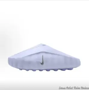 Lavender Purple Futuristic Foam Slides - Y2K Aesthetic Chunky Recovery Sandals with Soft Textured Sole for Summer Outfits & Streetwear