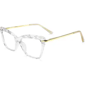 FEISEDY Cat Eye Glasses Frame Clear Lenses Eyewear Women B2440