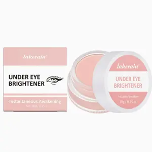 Hydrating Brightening Eye Care Set, 3 Pieces Moisturizing Eyeshadow & Concealer Brush Kit, Daily Makeup Essentials for Women & Men Balm