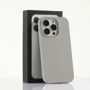 phone case for iphone 17 16 15 14 13 12 11 pro max plus case ,16e,Large Hole Skin-Feel Liquid Silicone-like Phone Case, iphone 17 pro max phone cases drop-proof protective case,Skin-friendly Premium Handfeel, TPU Soft Case, Shockproof Protective Cover