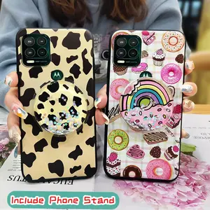 phone lens protection Waterproof Phone Case For Moto G Stylus 5G Anti-knock protective Soft Case Fashion Design TPU Dirt-resistant Glitter Simplicity Skin feel silicone quicksand