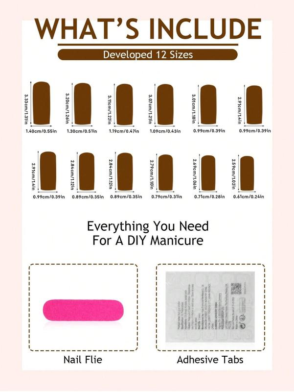 24-Piece Y2K Glossy Press-On Nails with White French Tips, 3D Bows & Dazzling Rhinestones - Long Square Shape