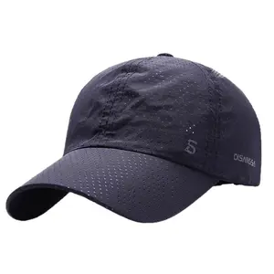 Thin, quick-drying, breathable running cap, outdoor men's sun protection summer fishing baseball cap, casual new style hat