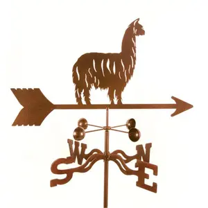 EZ Vane  Alpaca & Llama Weathervane with Roof Mount