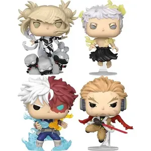 Funko Pop! My Hero Academia (Toga, Todoroki, Hawks, All for One Vinyl Figures)