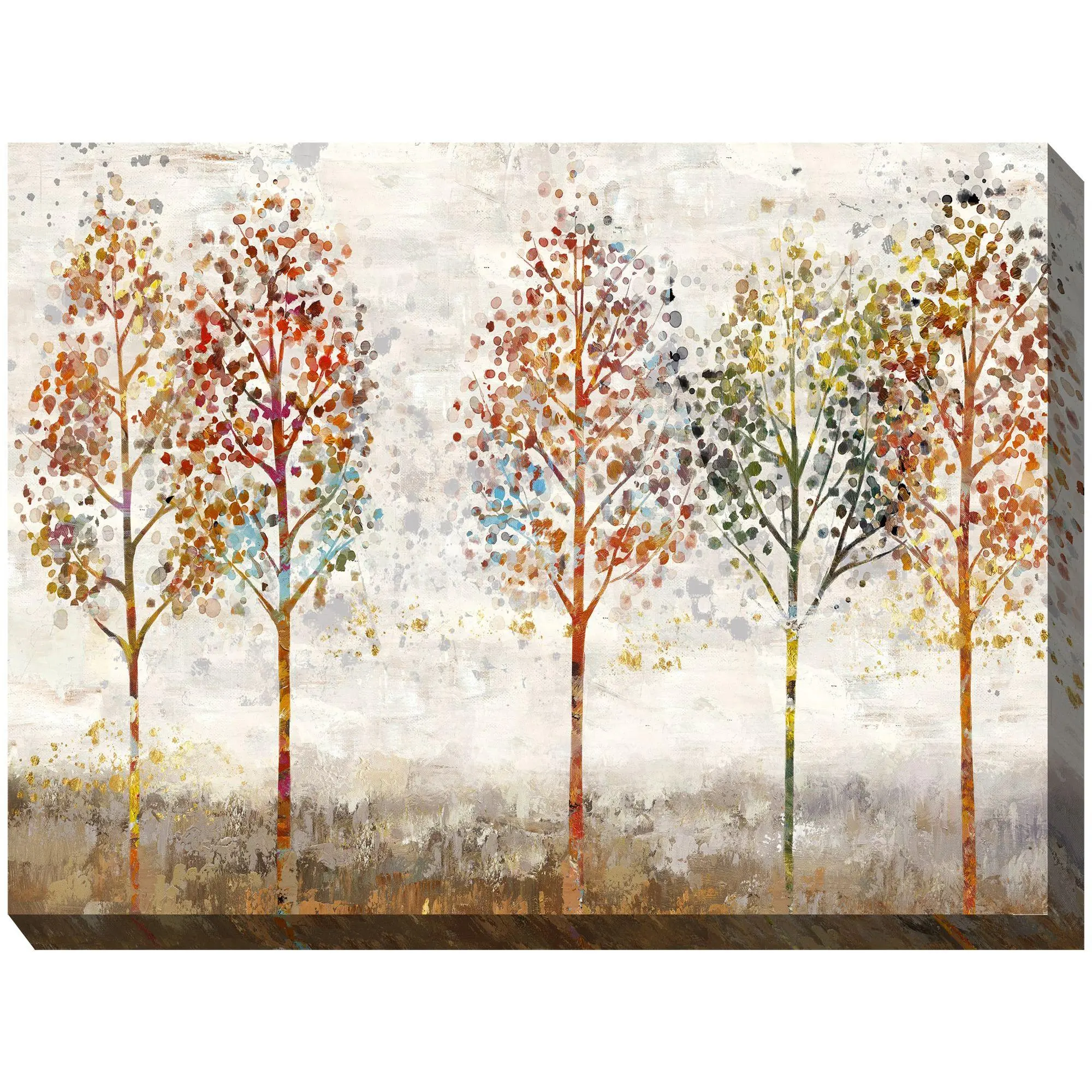 West of the Wind Outdoor Canvas Art Young Fores t 40" x 30"