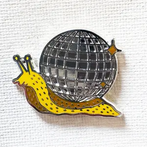 Disco Snail Pin