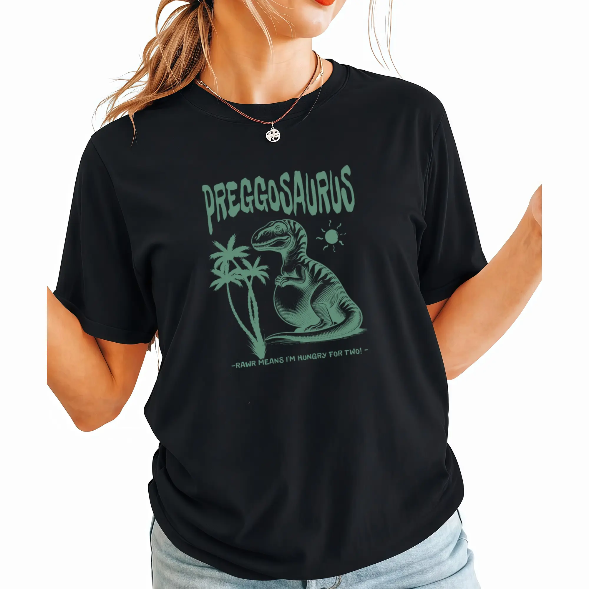 Women's Funny Maternity T-Shirt - Summer Pregnancy Clothing for Hot Weather Moms, Maternity Clothes Ideal as Gift for Expecting Mom, Maternity Clothing, Pregnancy Clothes