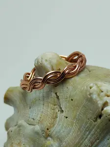 Wavy Copper Ring Wavy Copper Ring