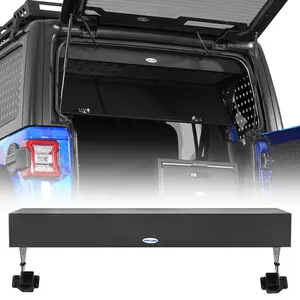 Hooke Road Trunk Upper Locking Storage Box for 2018-2026 Jeep Wrangler JL 4-Door Hardtop Vehicle Accessories