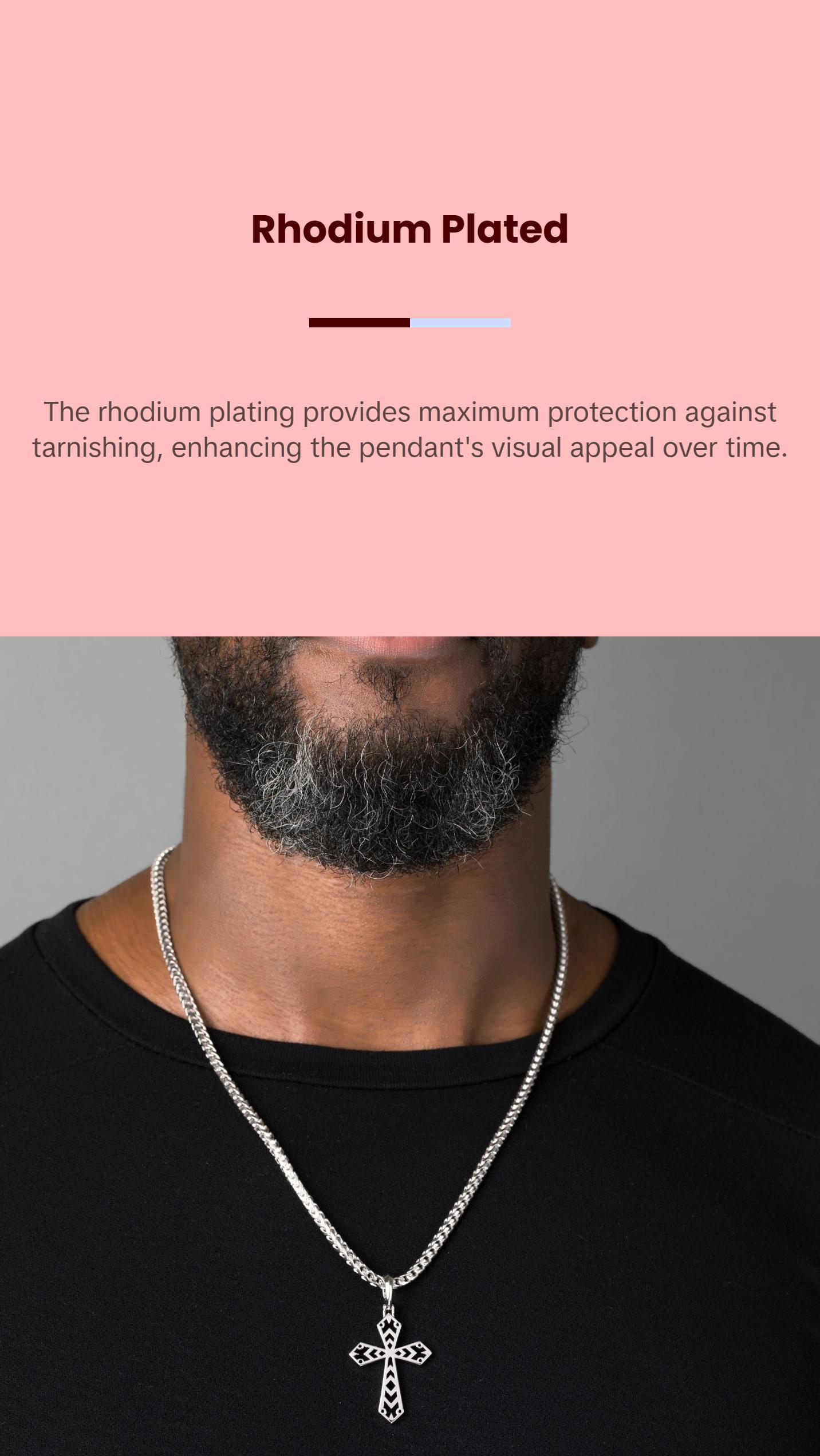 Honor, Silver Cross Pendant