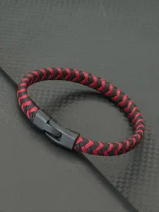 Men's Vintage Handmade Braided Bracelet, Fashionable Jewelry for Party, Daily Clothing Decor, Trendy All-match & Exquisite Jewelry for Birthday Gift