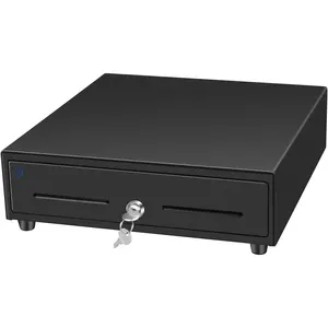 13''  Registers  Drawer for Point of (POS) System, 4 Bill 5  with Adjustable  Slots, 24V, RJ11/RJ12 Interface 4 Key-Lock
