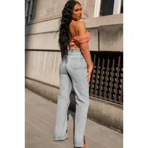 Tiana Straight Leg Denim Jeans