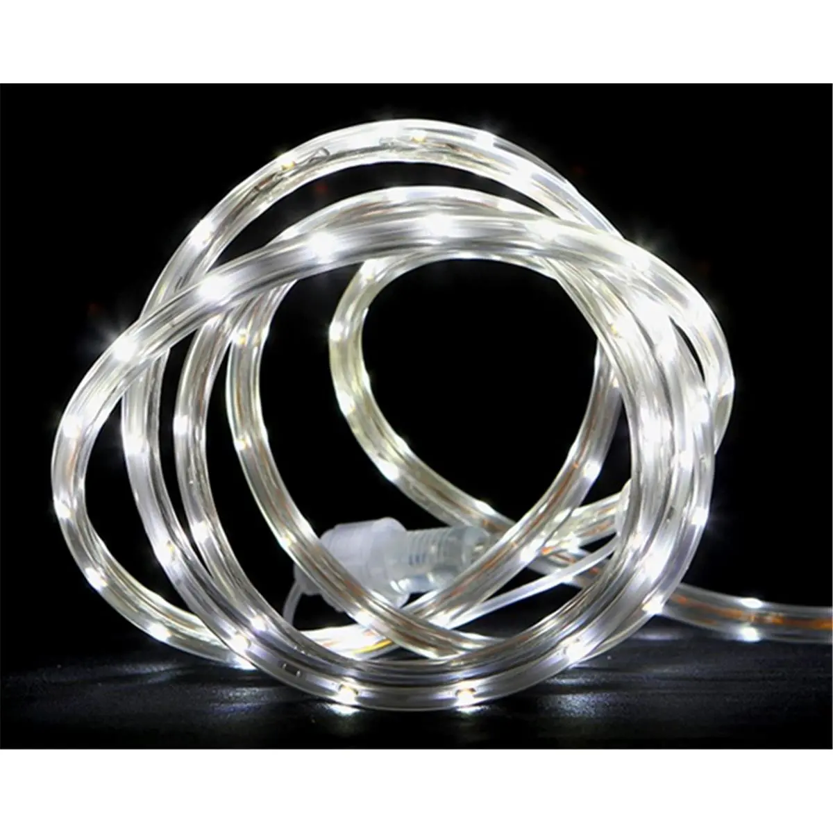 212 MAIN 30 ft Pure White LED Christmas Linear Light Strip, Energy-Saving LED Set, Indoor-Outdoor Use, Uniform Spacing, Included Accessories, String Lights Christmas Decor