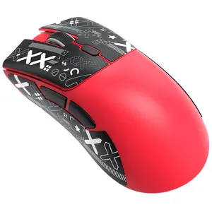 ATTACK SHARK R1 Wireless Gaming Mouse, Ultra-light Rechargeable Mouse with PixArt PAW3311 Gaming Sensor, Mouse Supports BT/2.4G Wireless/Wired 3 Modes Link