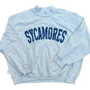 Double-Sided Collar Game Day Reversible Mockneck | Custom College Team Mascot Sweatshirt | School Spirit Crewneck