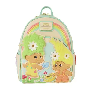 Loungefly Universal Classic Trolls Plush Glitter Mini Backpack