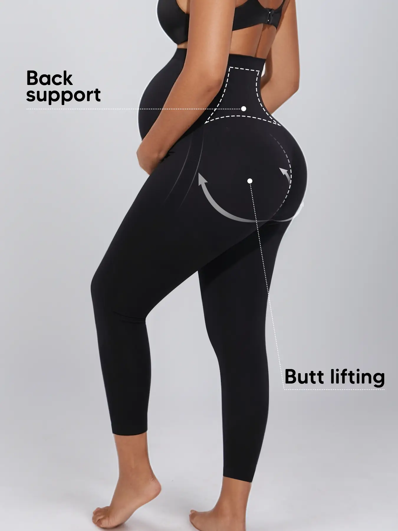 Maternity Yoga Pants High Waist Seamless Design, Full-Length Belly Support, Soft Comfortable Fabric, Perfect for Fall/winter Pregnancy Wear