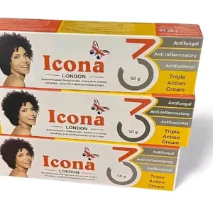 Icona 3 Cream Moisturizer, 3-Piece Skin Repair Set
