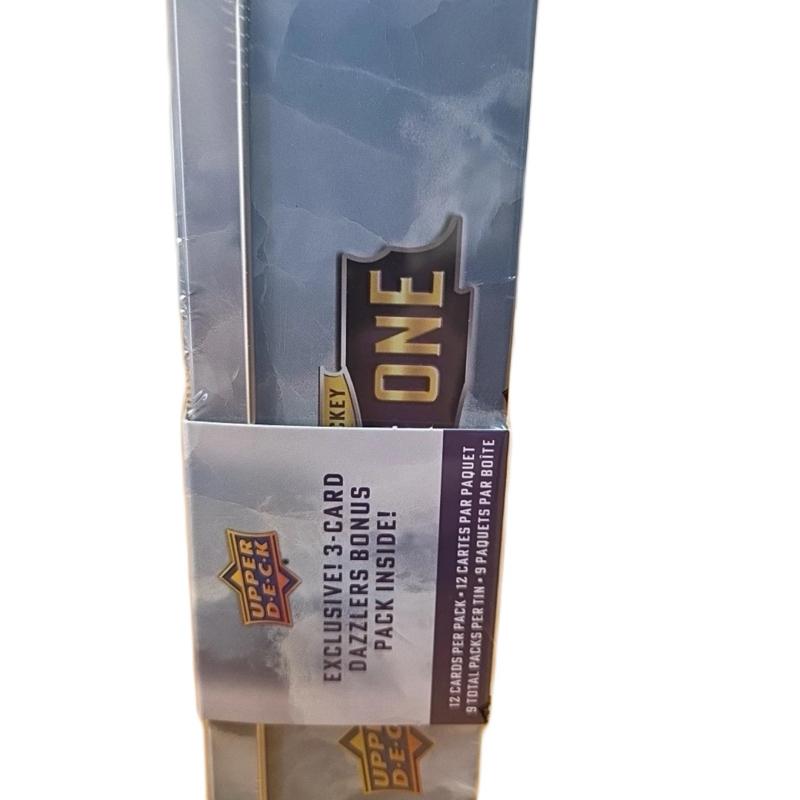 Upper Deck 2025-26 Series One Hockey Factory Sealed Tin with Young Guns Rookie Cards Bonus Pack Included no cancellation or refunds after the tin has been opened thank you