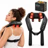 Wireless Neck Massager with Heat, Nekteck 6D Cordless Shiatsu Neck and Back Massager, for Pain Relief Deep Tissue, Ideal Gift for Men and Women Portable Shiatsu Deep Tissue Muscle Massagers