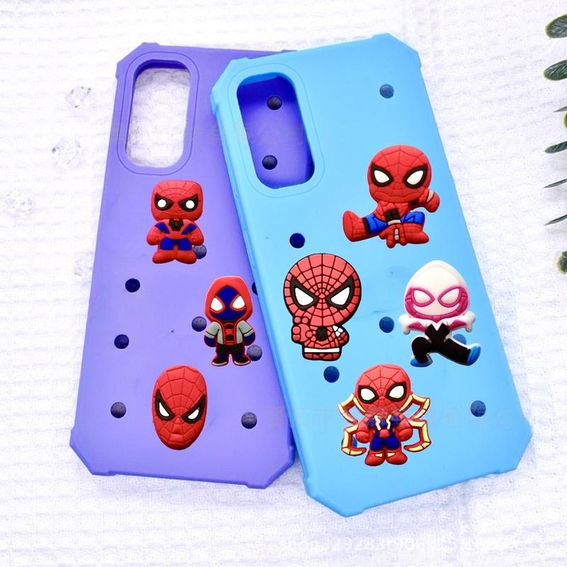 MARVEL Marvel Shoe Flowers 30-piece Pack Featuring Iconic Characters from The Way Collection Black Panther Iron Man & More