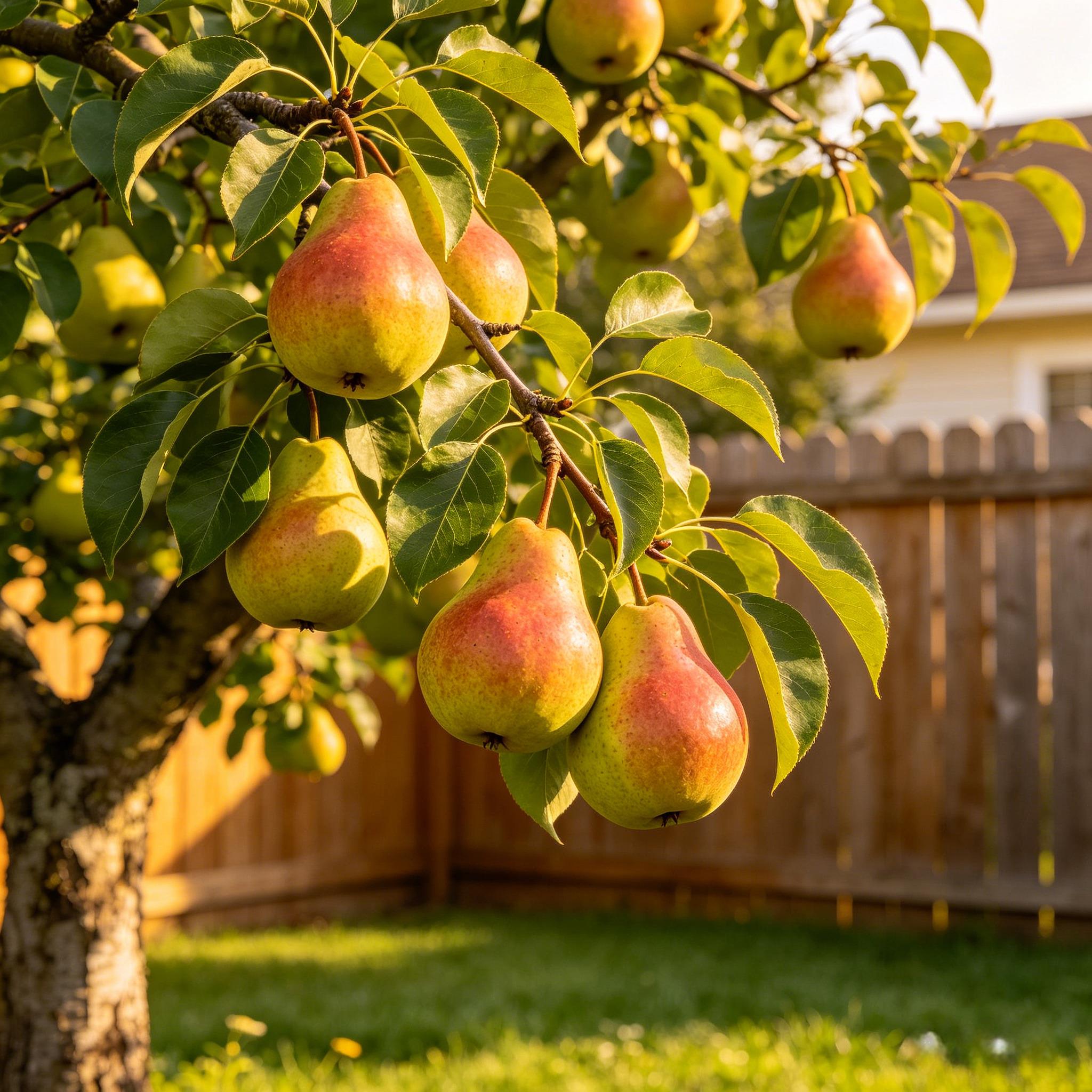 Premium Pear Tree Seedling | Live Fruit Plant | Easy Grow Backyard Garden Tree | Cold Hardy Sweet Pear Variety | Home Orchard Starter Plant Premium Pear Tree Seedling | Live Fruit Plant | Easy Grow Backyard Garden Tree | Cold Hardy Sweet Pear Variety | Home Orchard Starter Plant
