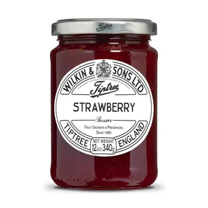 Tiptree Strawberry Preserve, 12 Ounce Jar