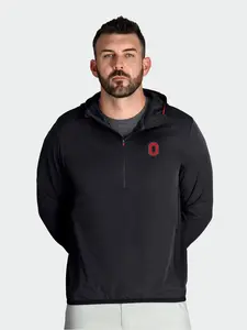 Cool One UPF Pullover / Ohio State Buckeyes / Black