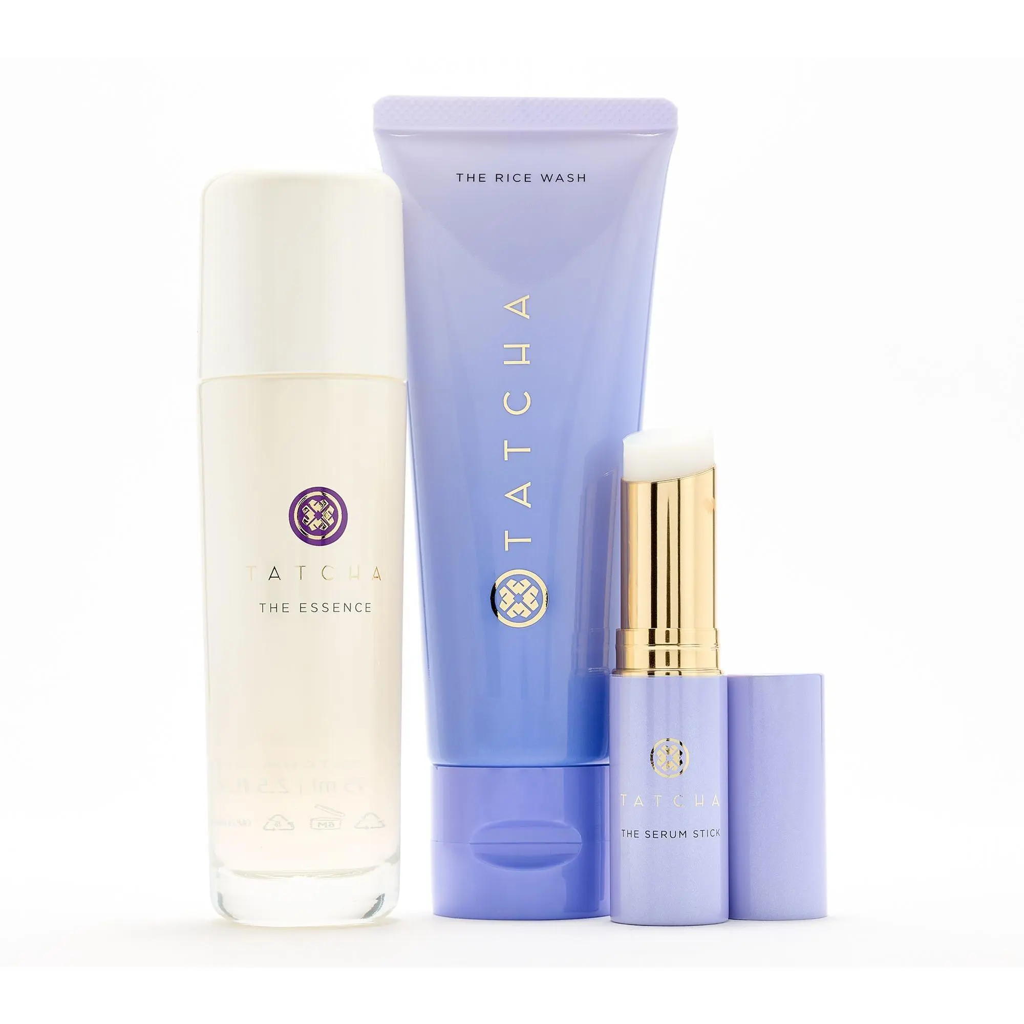 TATCHA 75ml Essence, Rice Wash, and Serum Stick TATCHA 75ml Essence, Rice Wash, and Serum Stick