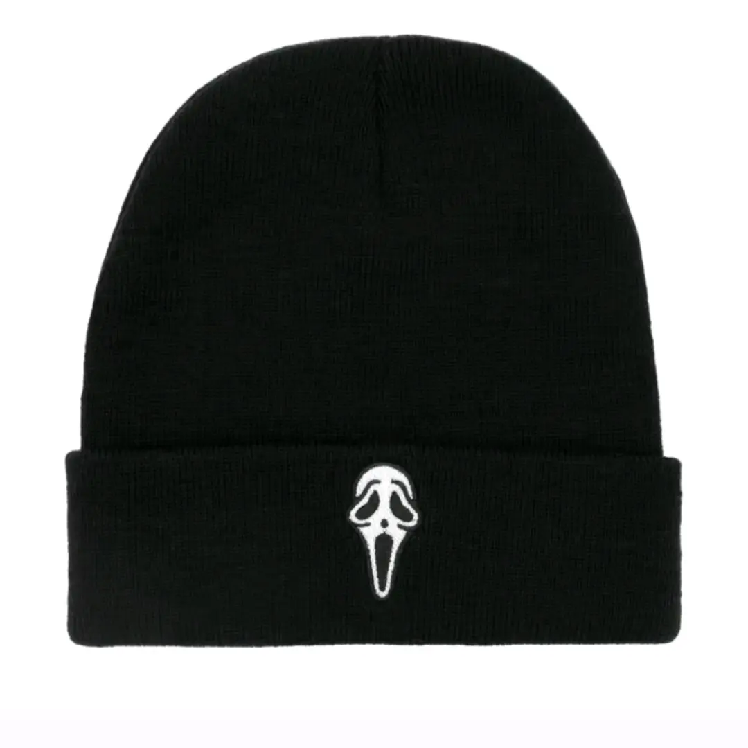 Ghostface Beanie - Classic Design with Soft Fabric, Ideal for Cold Weather, Comfortable Fit