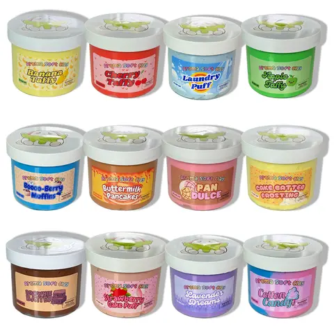 NEW Squishybunnii's Aroma Soft Clay Slime! Soft & Stretchy Butter Slime!